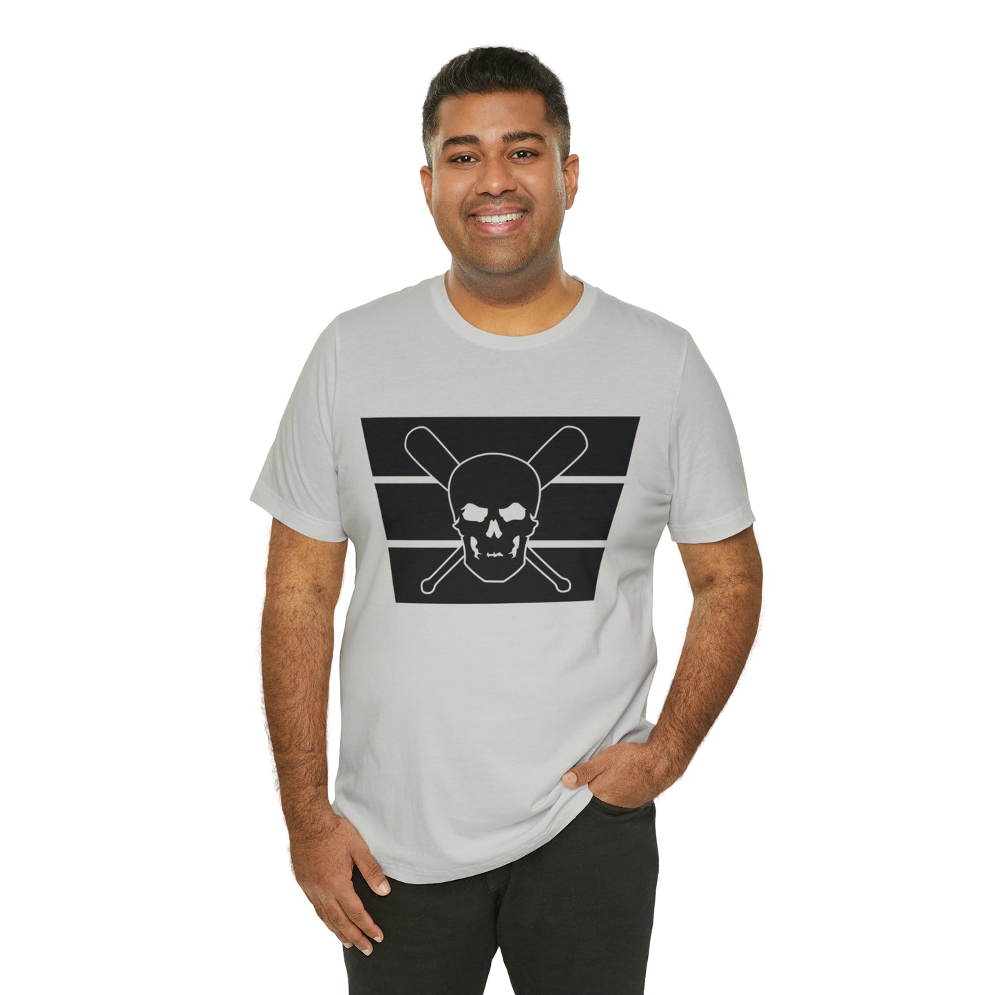 Skull & Bats Baseball - Tshirt
